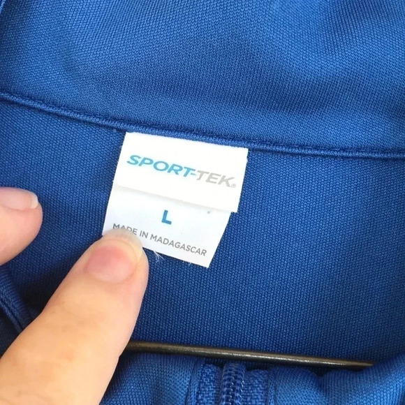 Sport-tek Quarter Zip Long Sleeve Athletic - Picture 3 of 5